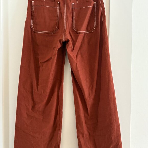 Anthropologie The Colette - Crop Wide-Leg Pants - Picture 2 of 4